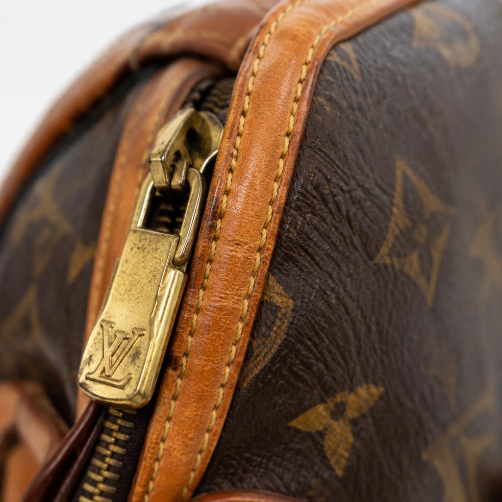 Detail einer Vintage-Designertasche